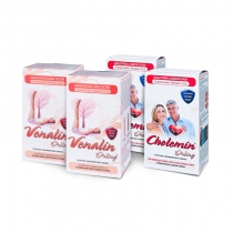 Cévy, cholesterol a srdce - kapsle, 2měsíční kúra
