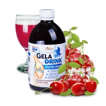 GELADRINK® FORTE HYAL - višeň - biosol, 500 ml