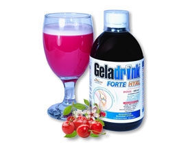 GELADRINK® FORTE HYAL - višeň - biosol, 500 ml